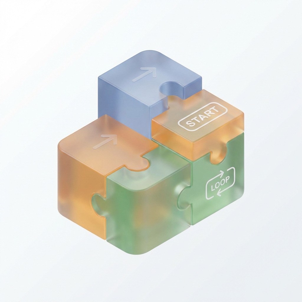 Block Coding Icon
